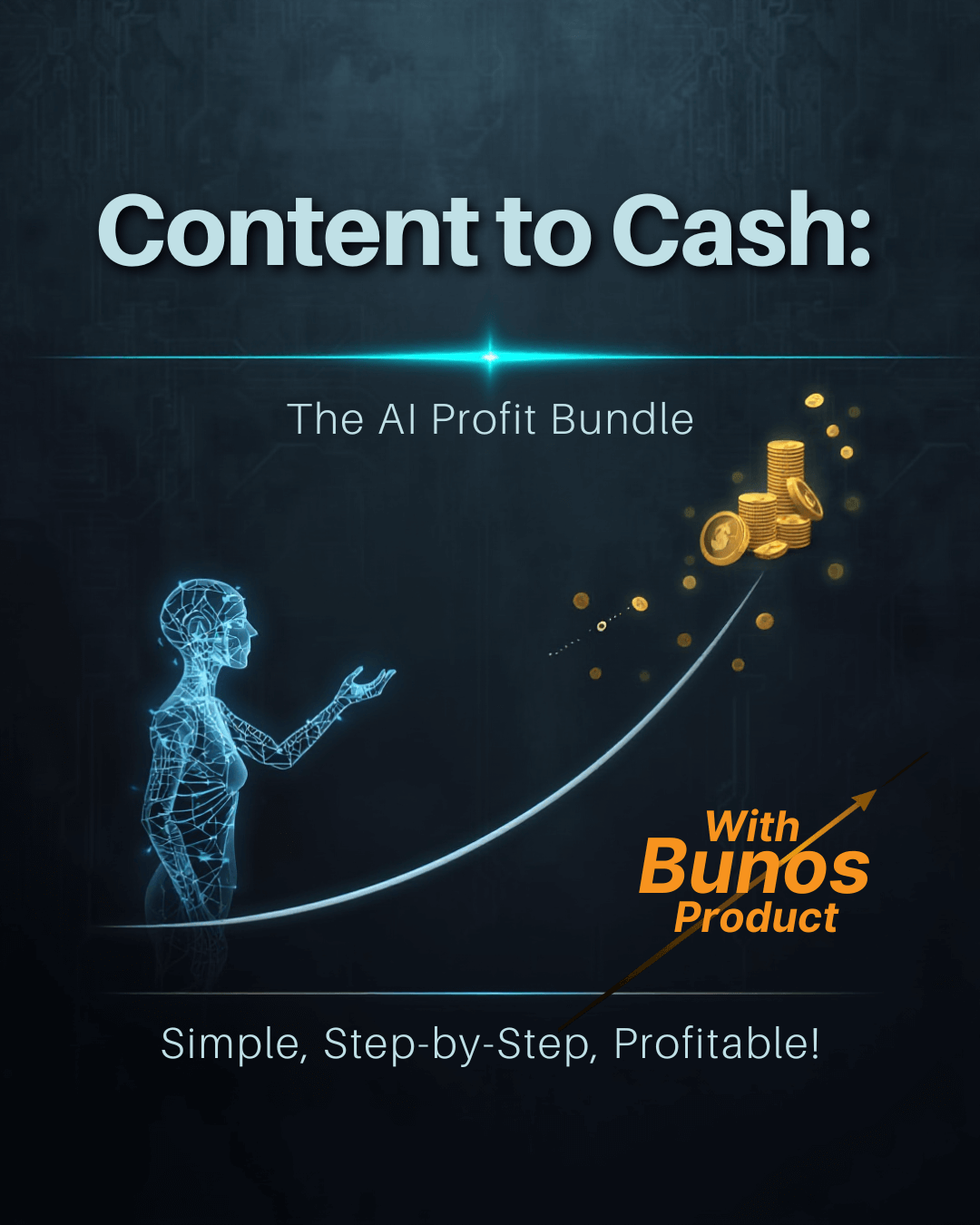 Content to Cash: The AI Profit Bundle — Simple, Step-by-Step, Profitable!